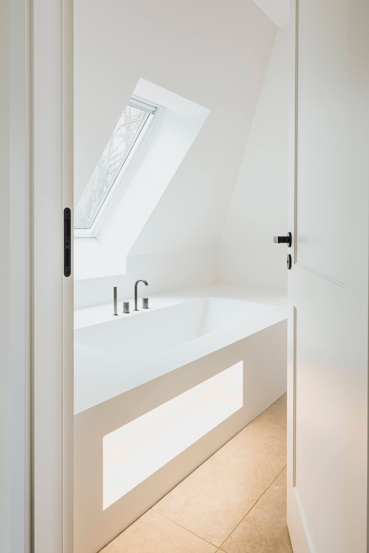 Sophisticated bathroom interior featuring tailored furniture and premium fittings interior design